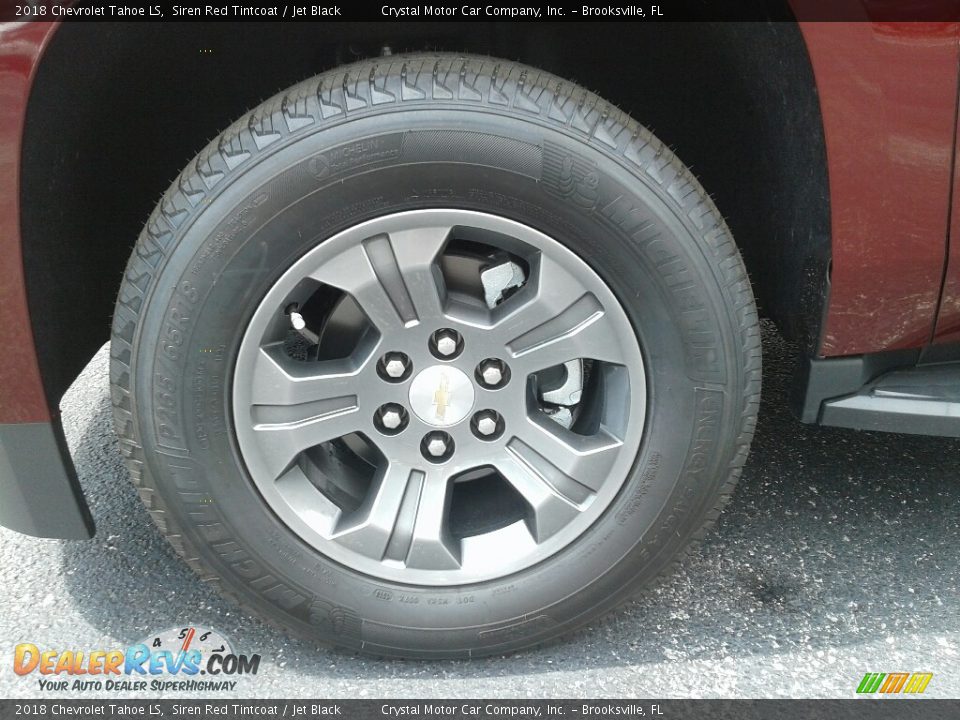2018 Chevrolet Tahoe LS Siren Red Tintcoat / Jet Black Photo #20