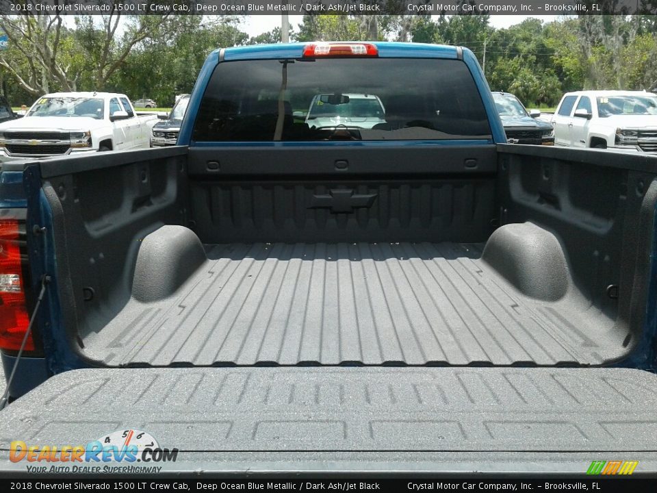 2018 Chevrolet Silverado 1500 LT Crew Cab Deep Ocean Blue Metallic / Dark Ash/Jet Black Photo #19
