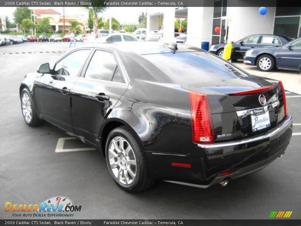 2009 Cadillac CTS Sedan Black Raven / Ebony Photo #2