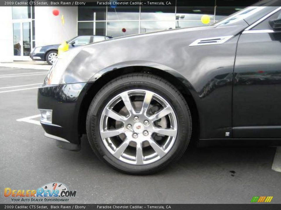 2009 Cadillac CTS Sedan Black Raven / Ebony Photo #3
