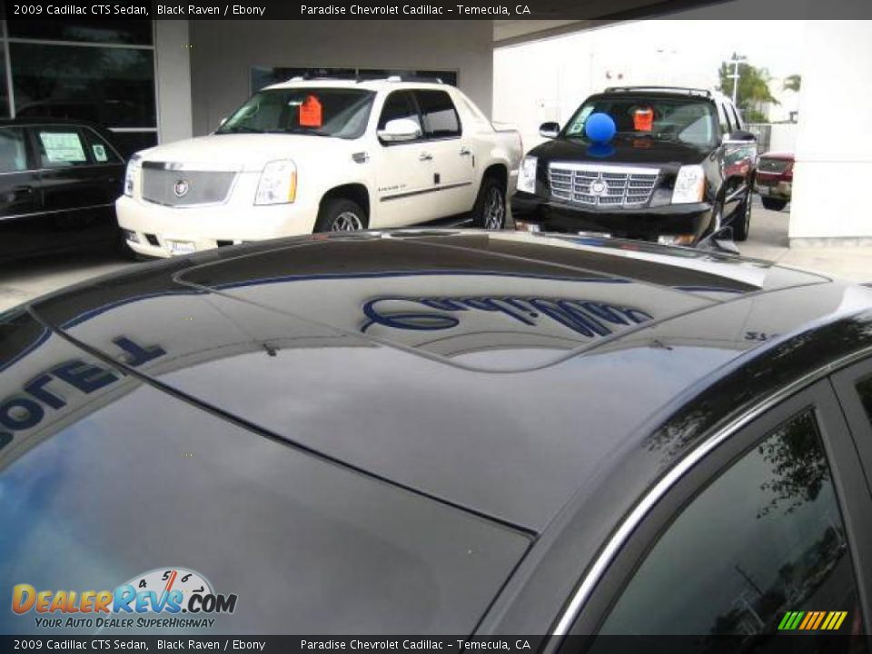 2009 Cadillac CTS Sedan Black Raven / Ebony Photo #6