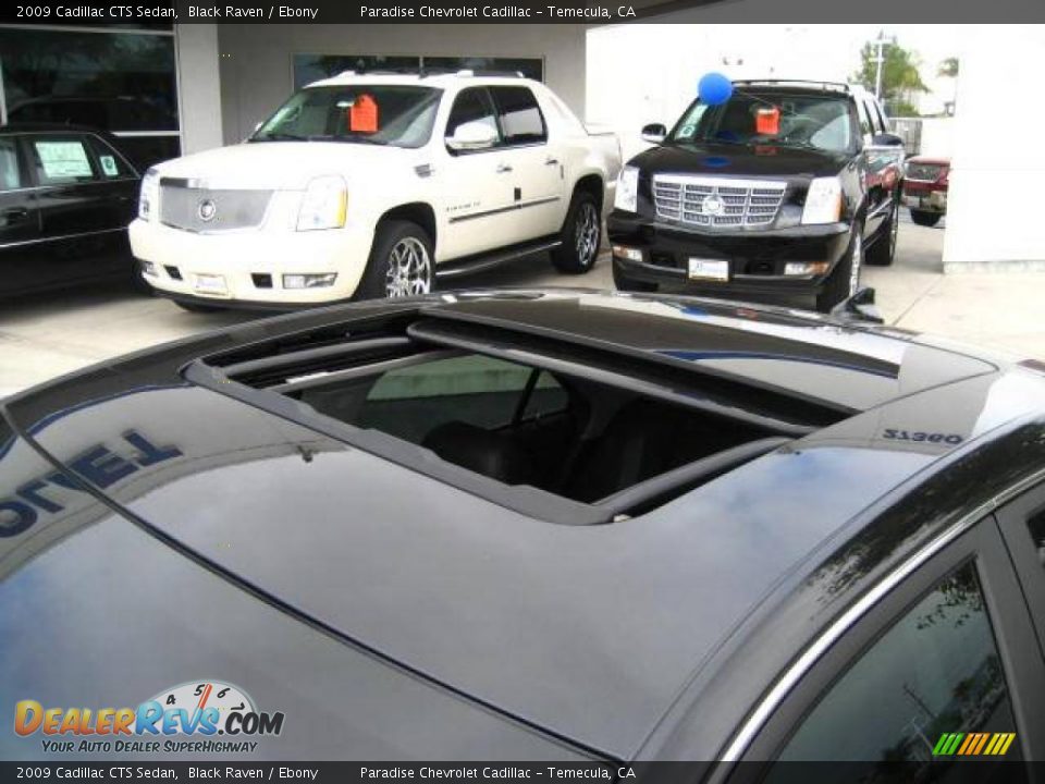2009 Cadillac CTS Sedan Black Raven / Ebony Photo #7