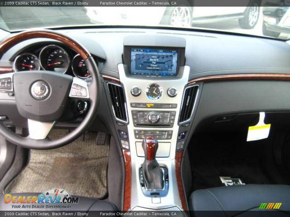 2009 Cadillac CTS Sedan Black Raven / Ebony Photo #8