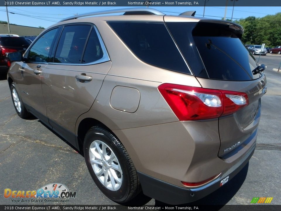 2018 Chevrolet Equinox LT AWD Sandy Ridge Metallic / Jet Black Photo #3