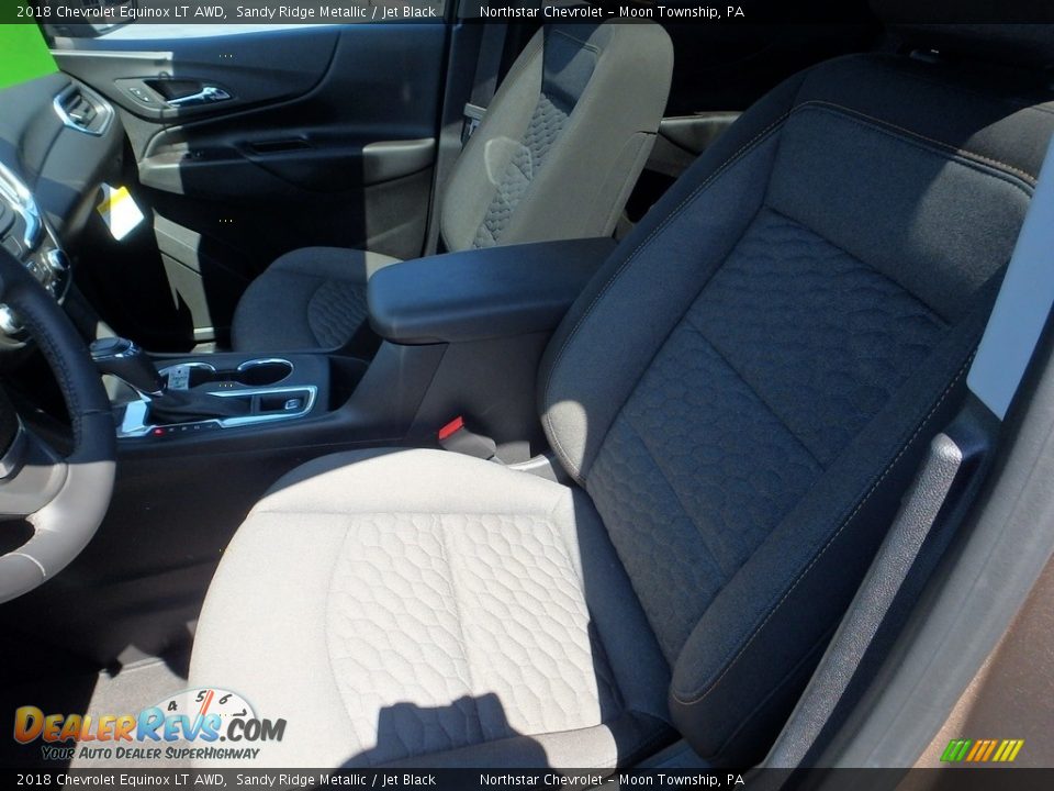 2018 Chevrolet Equinox LT AWD Sandy Ridge Metallic / Jet Black Photo #10