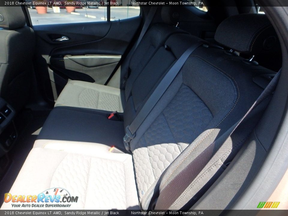 2018 Chevrolet Equinox LT AWD Sandy Ridge Metallic / Jet Black Photo #11