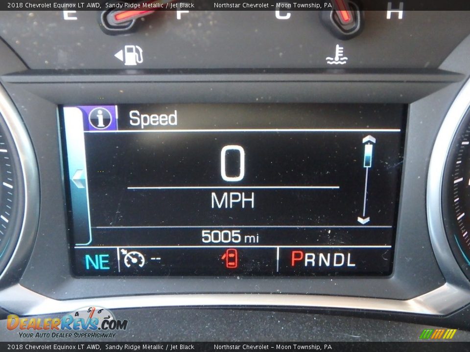 2018 Chevrolet Equinox LT AWD Sandy Ridge Metallic / Jet Black Photo #19