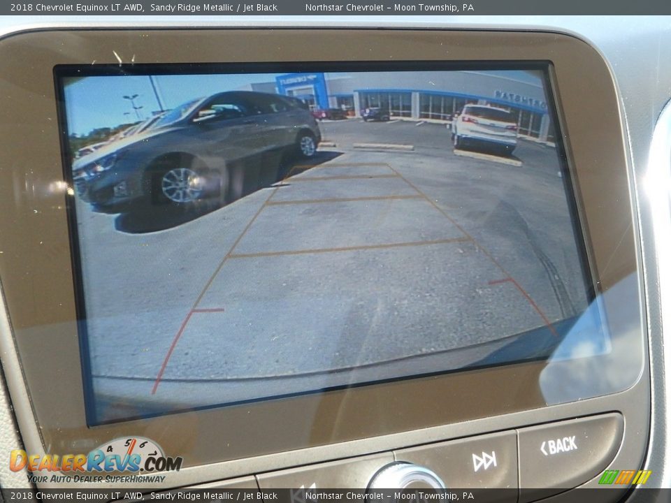2018 Chevrolet Equinox LT AWD Sandy Ridge Metallic / Jet Black Photo #20