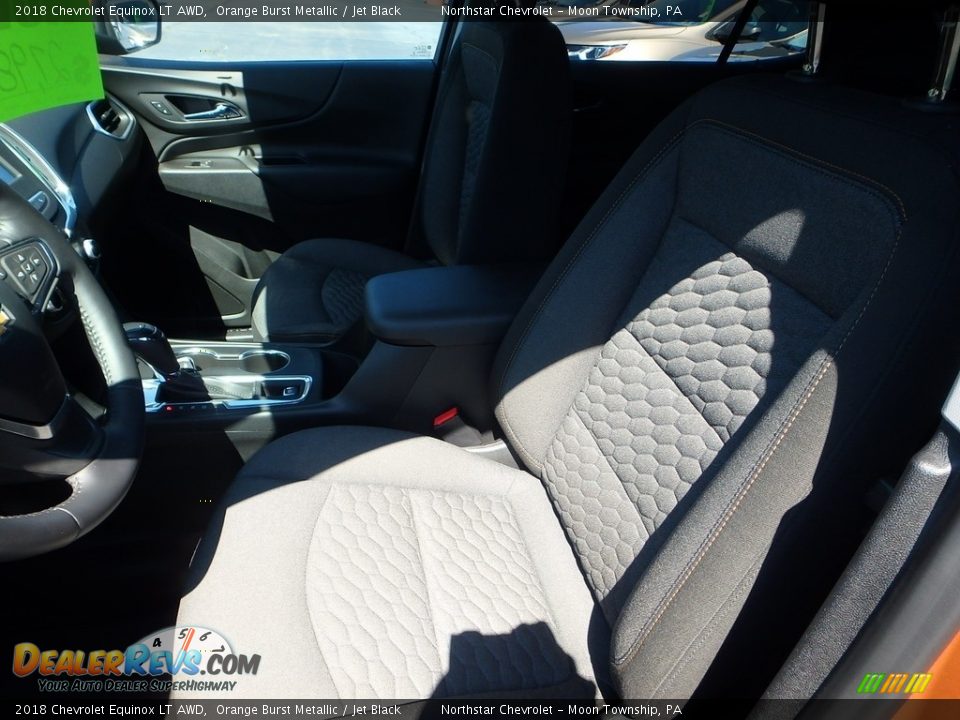 2018 Chevrolet Equinox LT AWD Orange Burst Metallic / Jet Black Photo #11