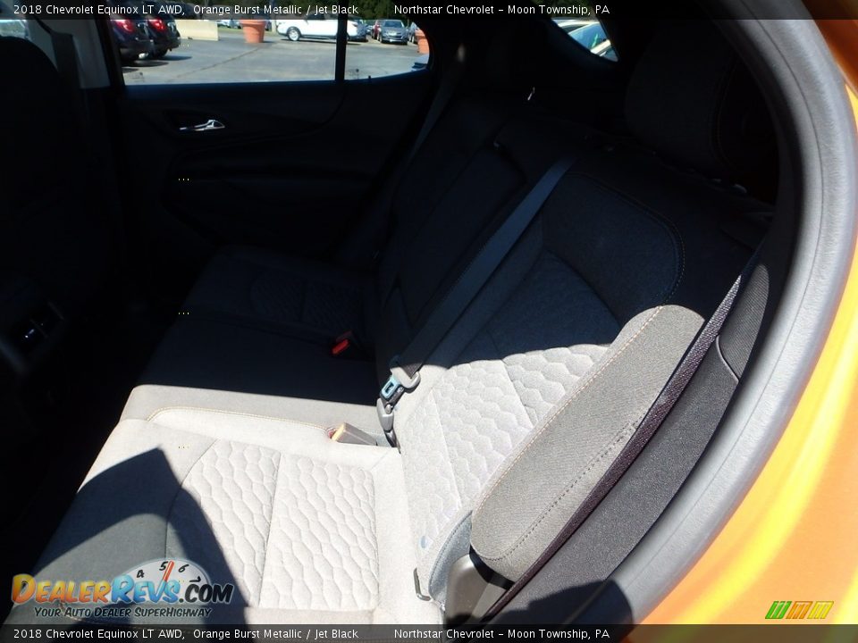 2018 Chevrolet Equinox LT AWD Orange Burst Metallic / Jet Black Photo #12
