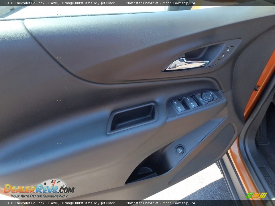 2018 Chevrolet Equinox LT AWD Orange Burst Metallic / Jet Black Photo #14