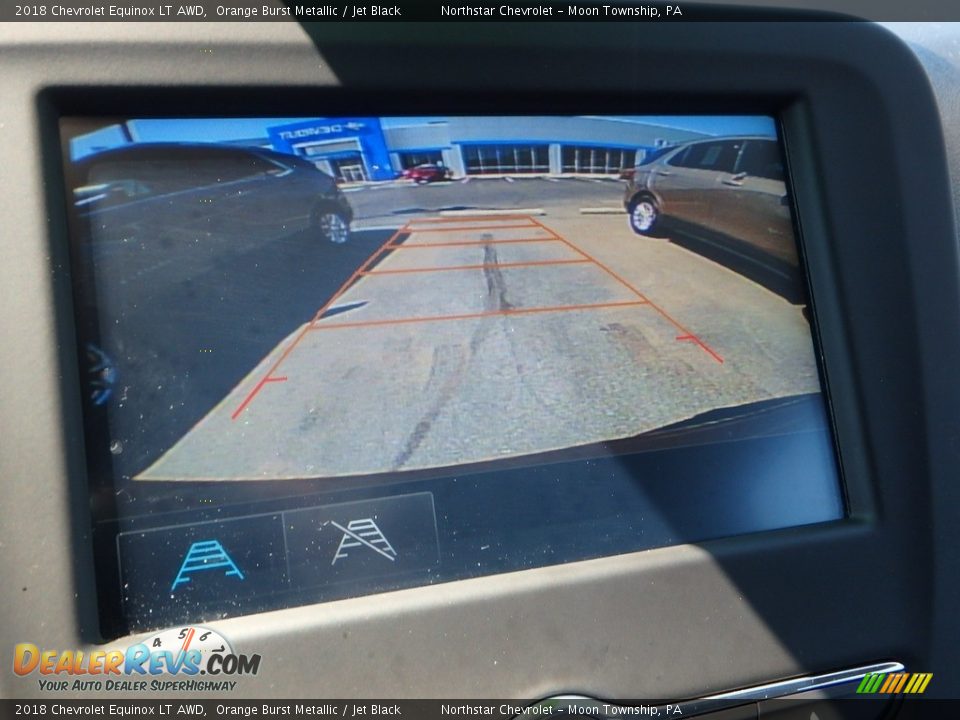 2018 Chevrolet Equinox LT AWD Orange Burst Metallic / Jet Black Photo #20