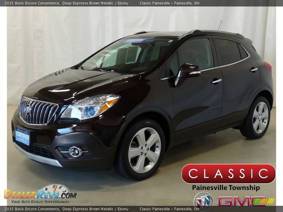 2015 Buick Encore Convenience Deep Espresso Brown Metallic / Ebony Photo #1