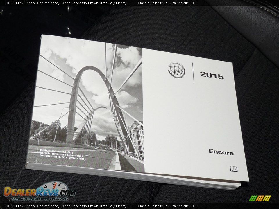 2015 Buick Encore Convenience Deep Espresso Brown Metallic / Ebony Photo #16