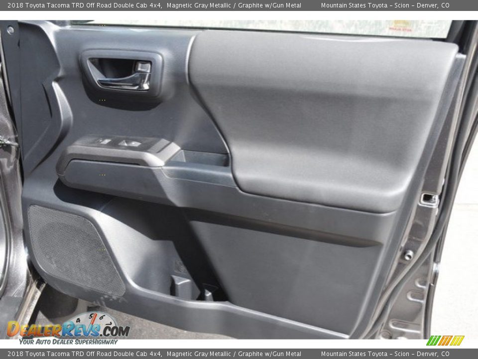 2018 Toyota Tacoma TRD Off Road Double Cab 4x4 Magnetic Gray Metallic / Graphite w/Gun Metal Photo #22