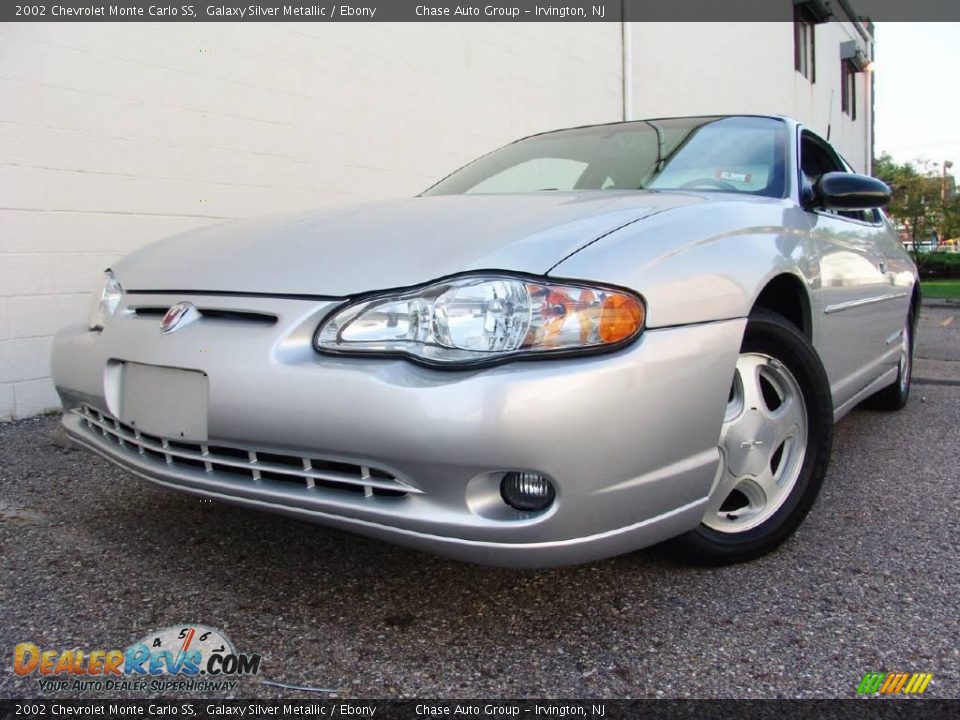 2002 Chevrolet Monte Carlo SS Galaxy Silver Metallic / Ebony Photo #1