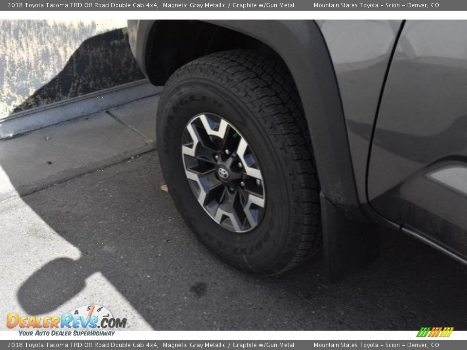 2018 Toyota Tacoma TRD Off Road Double Cab 4x4 Magnetic Gray Metallic / Graphite w/Gun Metal Photo #32