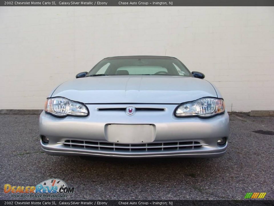 2002 Chevrolet Monte Carlo SS Galaxy Silver Metallic / Ebony Photo #5