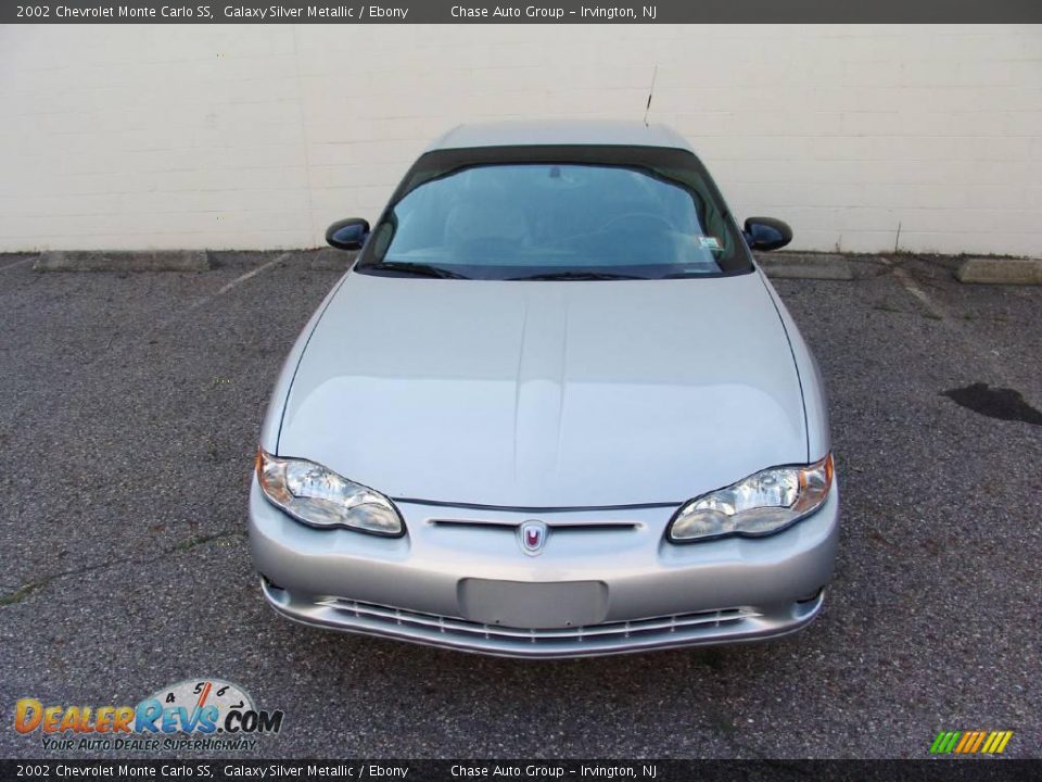 2002 Chevrolet Monte Carlo SS Galaxy Silver Metallic / Ebony Photo #6