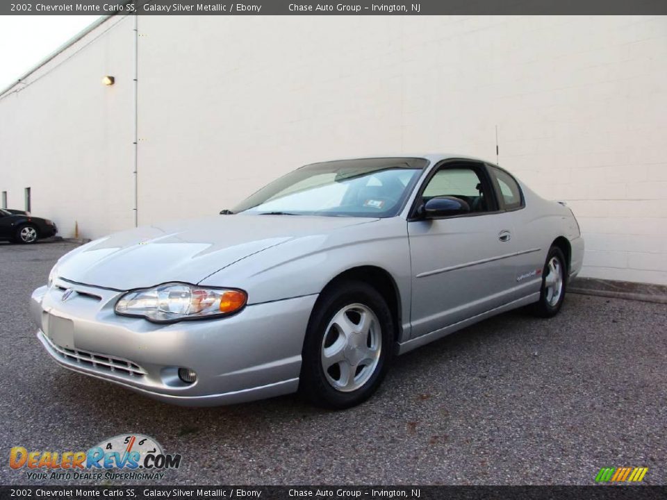 2002 Chevrolet Monte Carlo SS Galaxy Silver Metallic / Ebony Photo #8