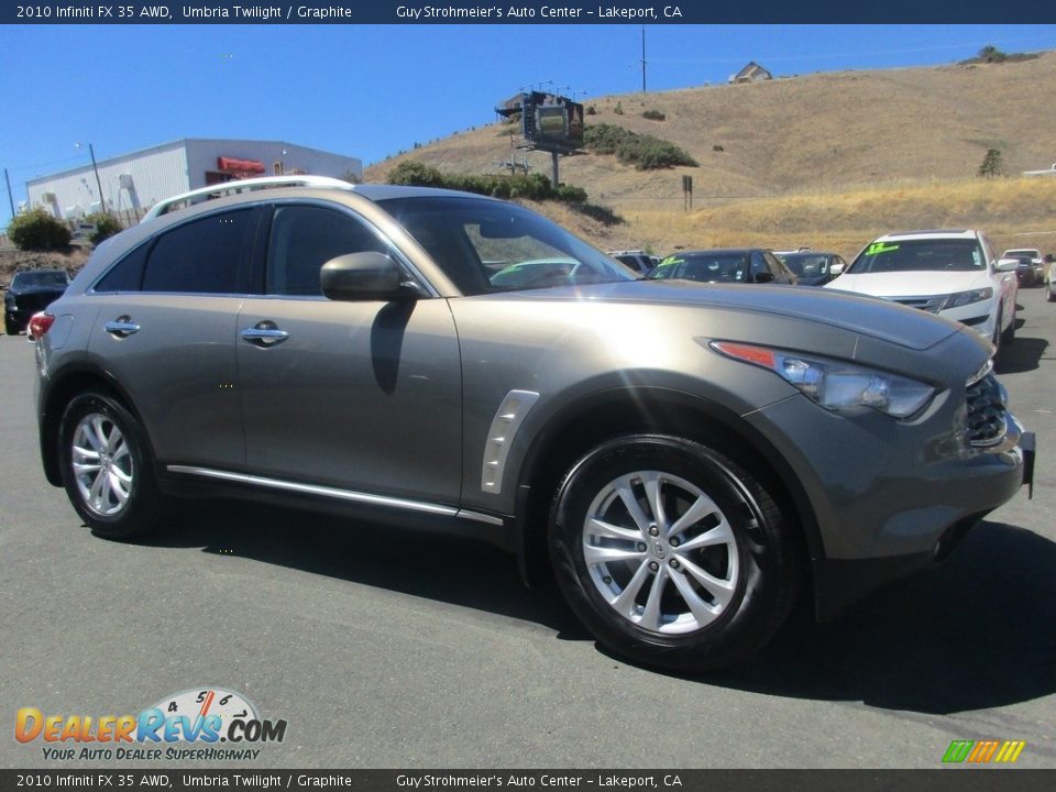 2010 Infiniti FX 35 AWD Umbria Twilight / Graphite Photo #1