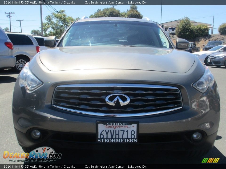 2010 Infiniti FX 35 AWD Umbria Twilight / Graphite Photo #2