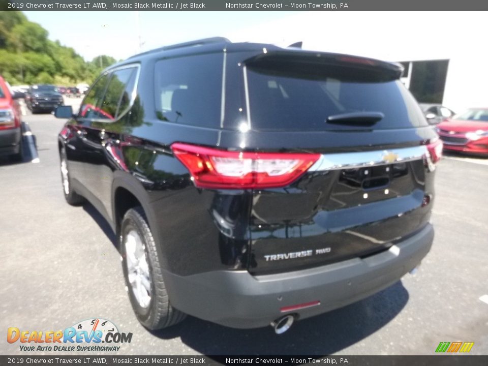 2019 Chevrolet Traverse LT AWD Mosaic Black Metallic / Jet Black Photo #3