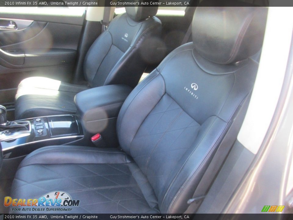 2010 Infiniti FX 35 AWD Umbria Twilight / Graphite Photo #8