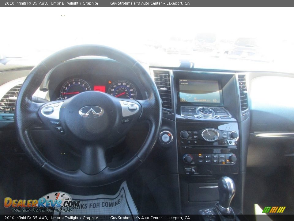 2010 Infiniti FX 35 AWD Umbria Twilight / Graphite Photo #10