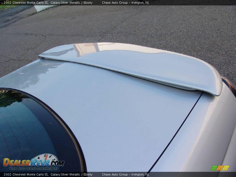 2002 Chevrolet Monte Carlo SS Galaxy Silver Metallic / Ebony Photo #13