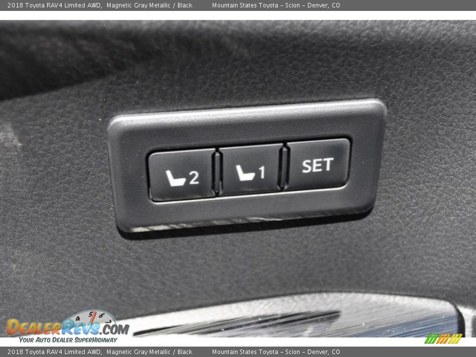 2018 Toyota RAV4 Limited AWD Magnetic Gray Metallic / Black Photo #25