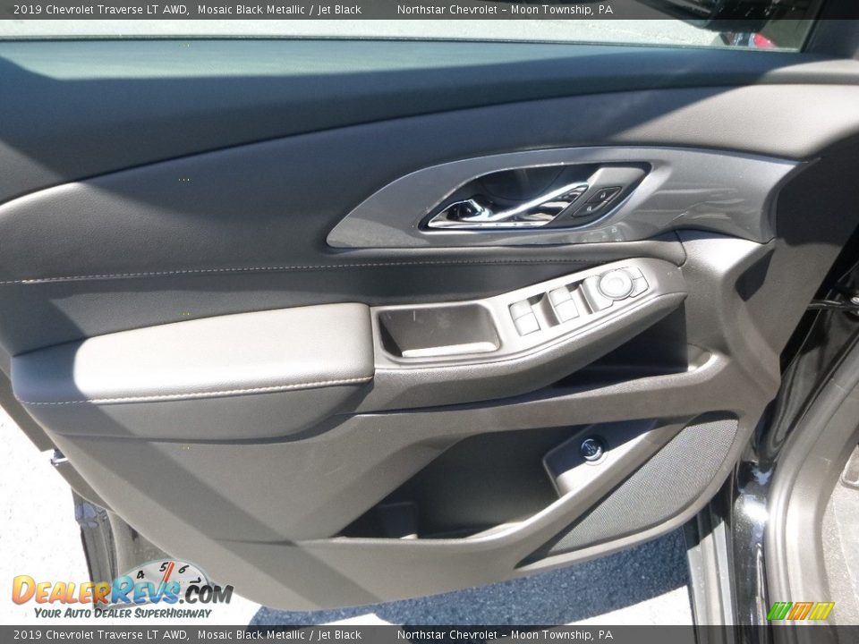 2019 Chevrolet Traverse LT AWD Mosaic Black Metallic / Jet Black Photo #13