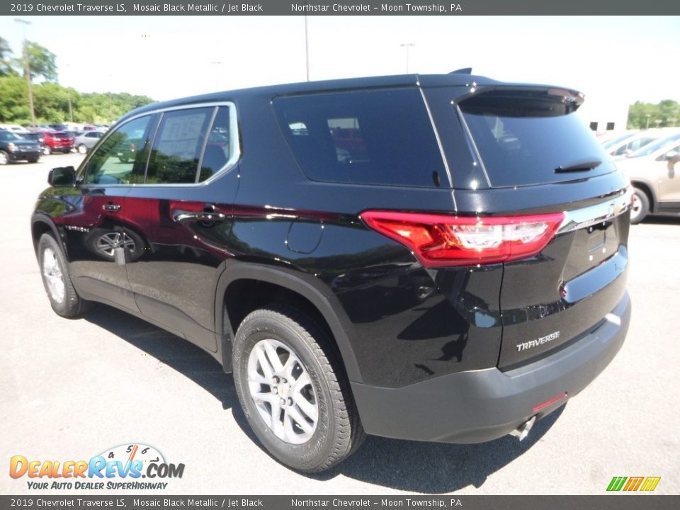 2019 Chevrolet Traverse LS Mosaic Black Metallic / Jet Black Photo #3