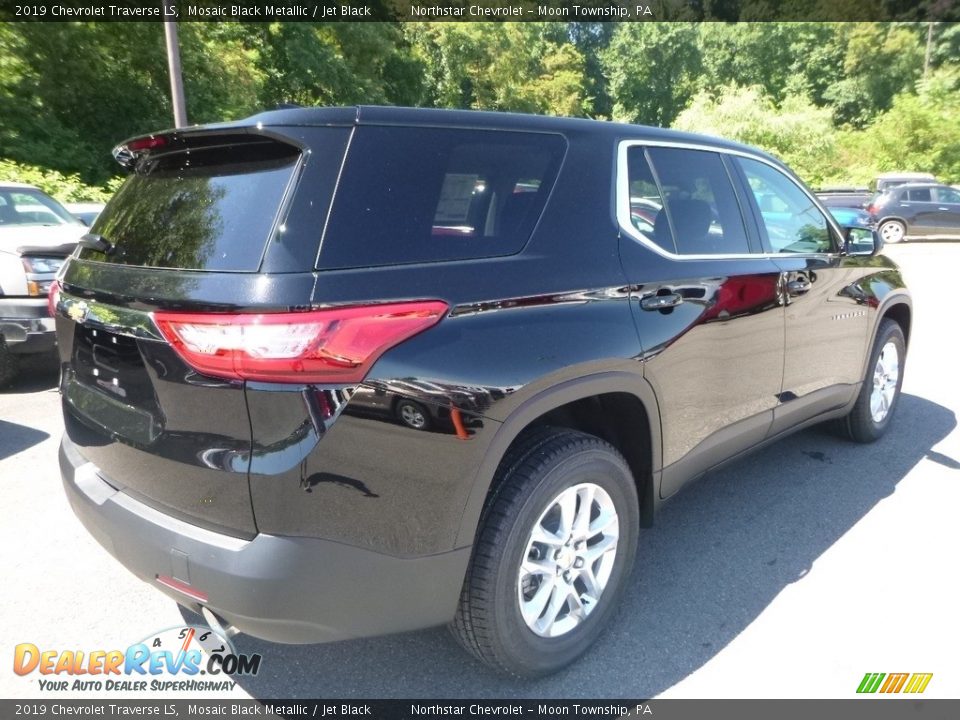 2019 Chevrolet Traverse LS Mosaic Black Metallic / Jet Black Photo #5