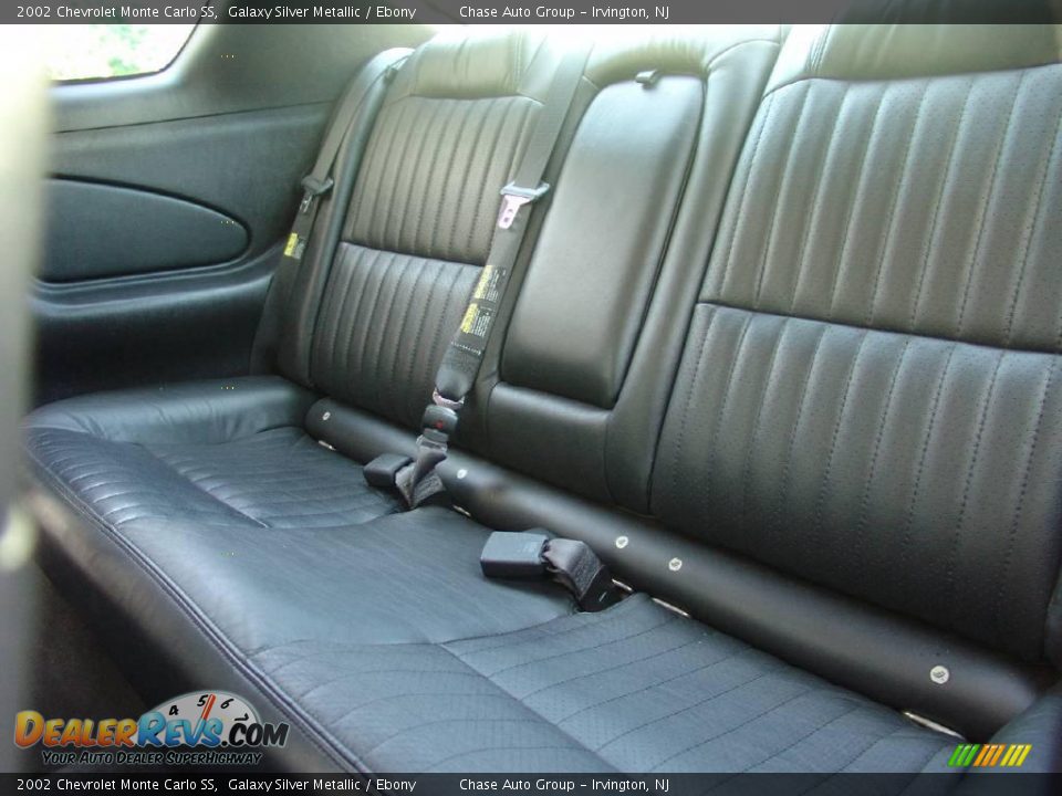 2002 Chevrolet Monte Carlo SS Galaxy Silver Metallic / Ebony Photo #18