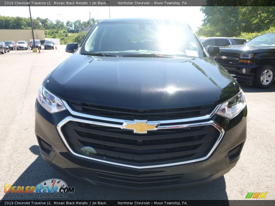 2019 Chevrolet Traverse LS Mosaic Black Metallic / Jet Black Photo #8