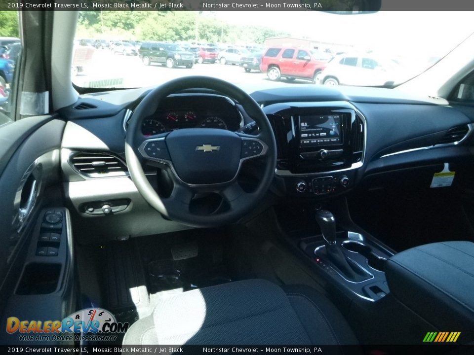 2019 Chevrolet Traverse LS Mosaic Black Metallic / Jet Black Photo #13