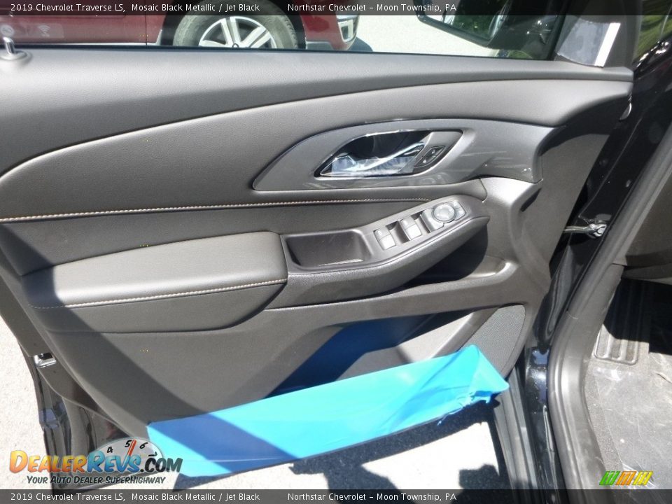 2019 Chevrolet Traverse LS Mosaic Black Metallic / Jet Black Photo #14
