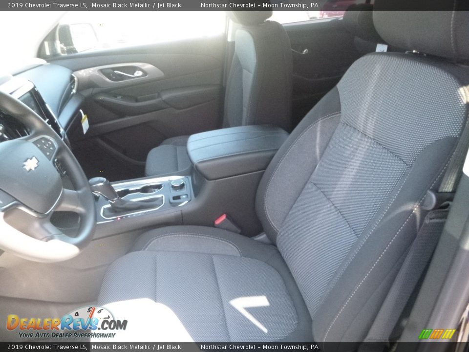 2019 Chevrolet Traverse LS Mosaic Black Metallic / Jet Black Photo #15
