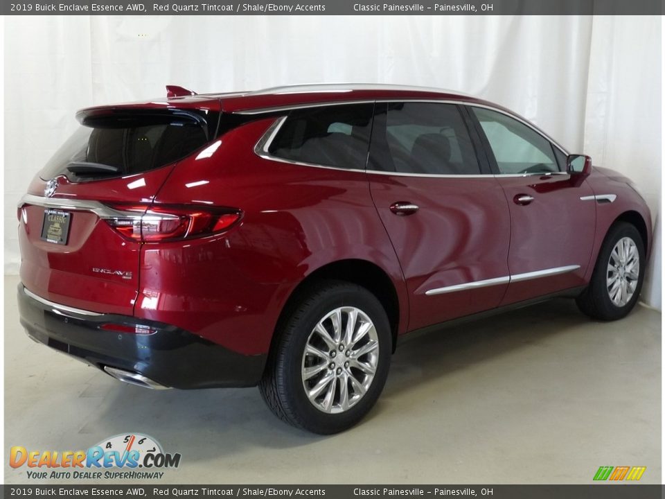 2019 Buick Enclave Essence AWD Red Quartz Tintcoat / Shale/Ebony Accents Photo #2