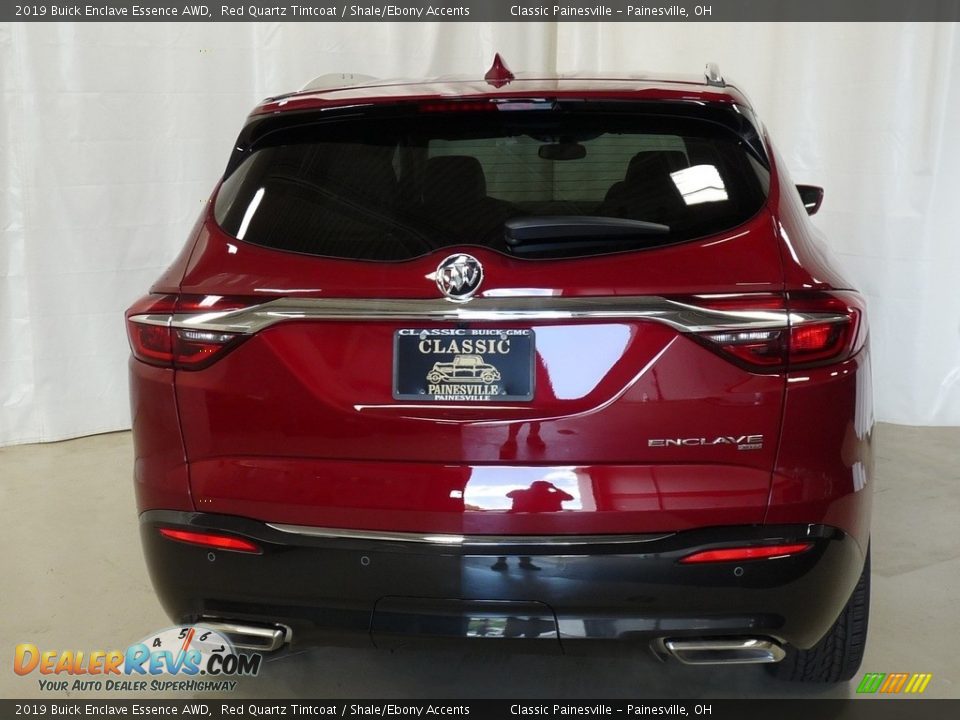 2019 Buick Enclave Essence AWD Red Quartz Tintcoat / Shale/Ebony Accents Photo #3