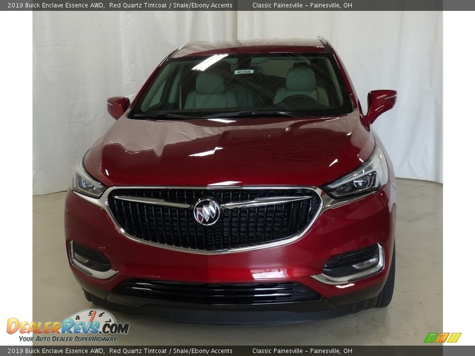 2019 Buick Enclave Essence AWD Red Quartz Tintcoat / Shale/Ebony Accents Photo #4