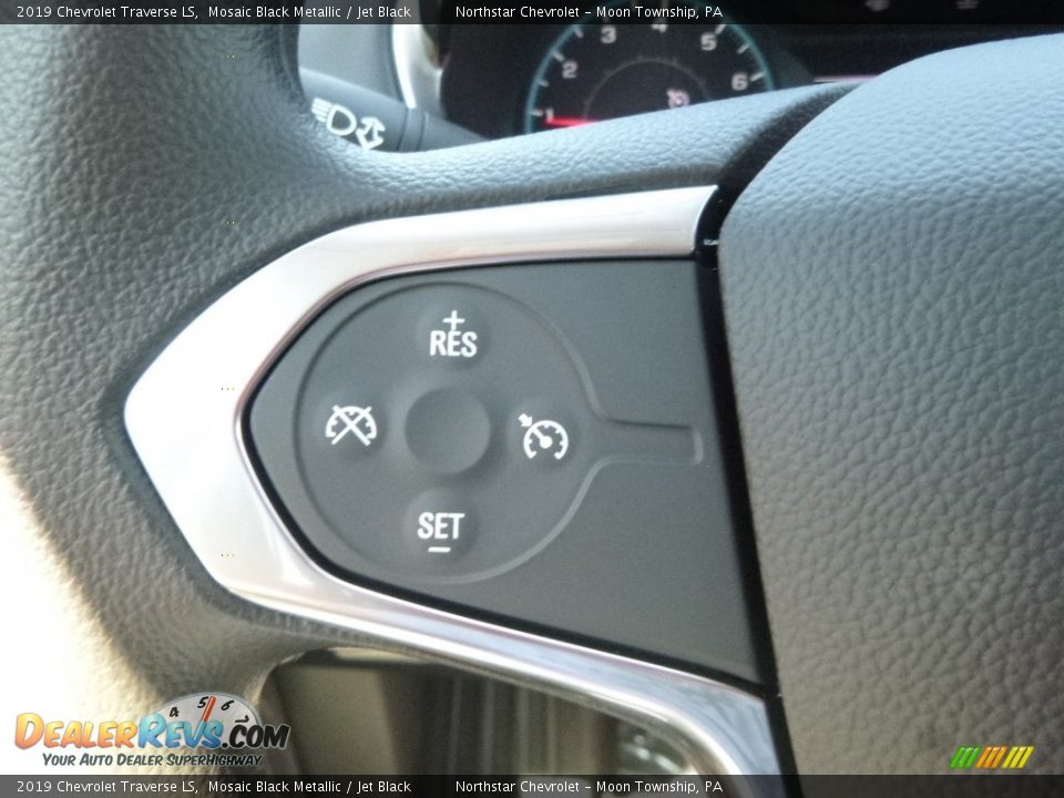2019 Chevrolet Traverse LS Mosaic Black Metallic / Jet Black Photo #20