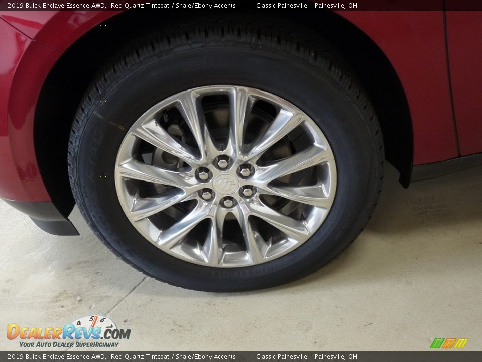 2019 Buick Enclave Essence AWD Red Quartz Tintcoat / Shale/Ebony Accents Photo #5