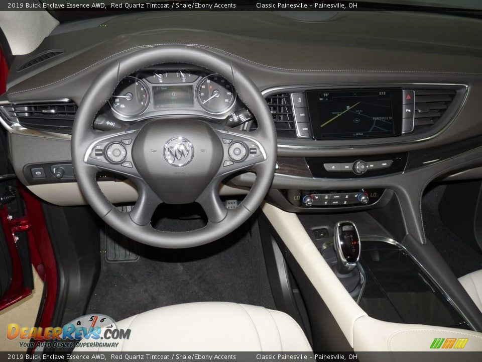 2019 Buick Enclave Essence AWD Red Quartz Tintcoat / Shale/Ebony Accents Photo #9