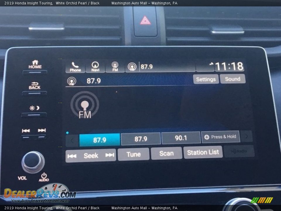 Audio System of 2019 Honda Insight Touring Photo #17