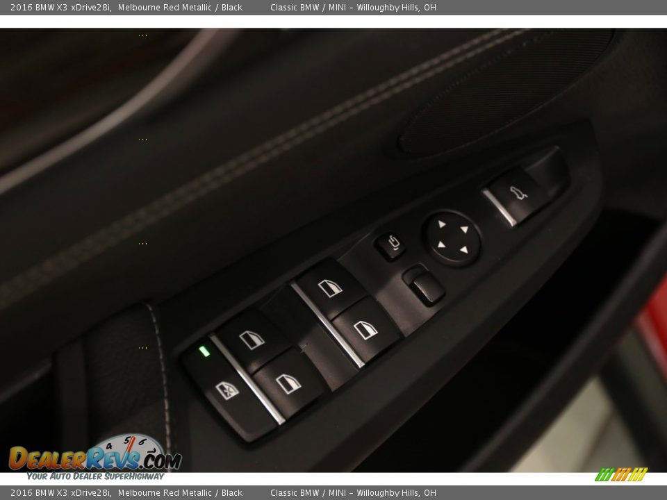 2016 BMW X3 xDrive28i Melbourne Red Metallic / Black Photo #5
