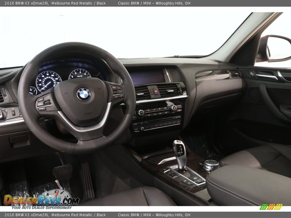 2016 BMW X3 xDrive28i Melbourne Red Metallic / Black Photo #9