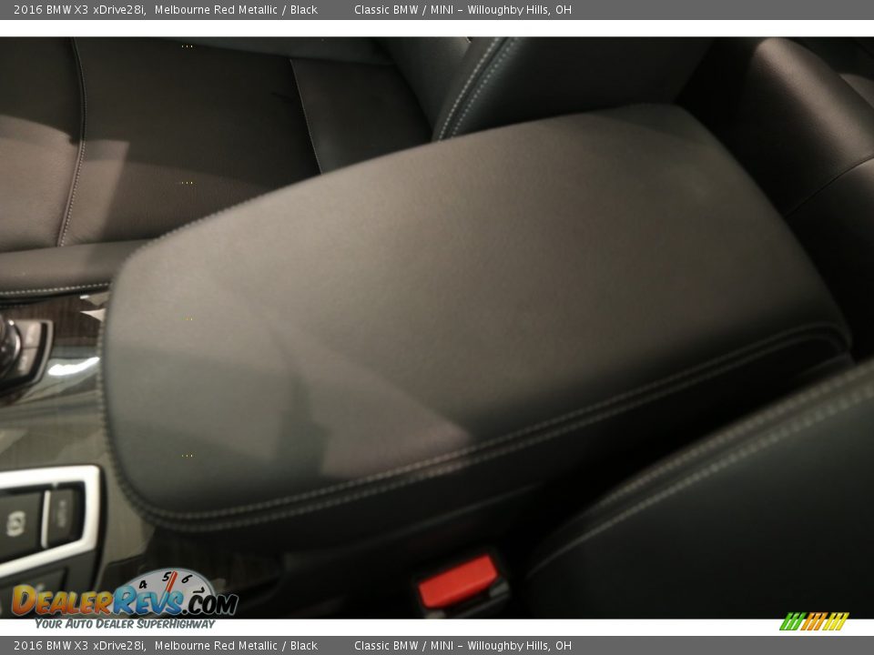 2016 BMW X3 xDrive28i Melbourne Red Metallic / Black Photo #25