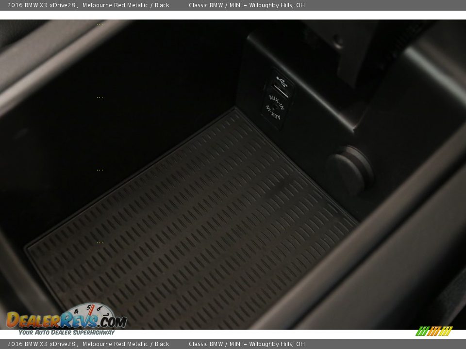 2016 BMW X3 xDrive28i Melbourne Red Metallic / Black Photo #27